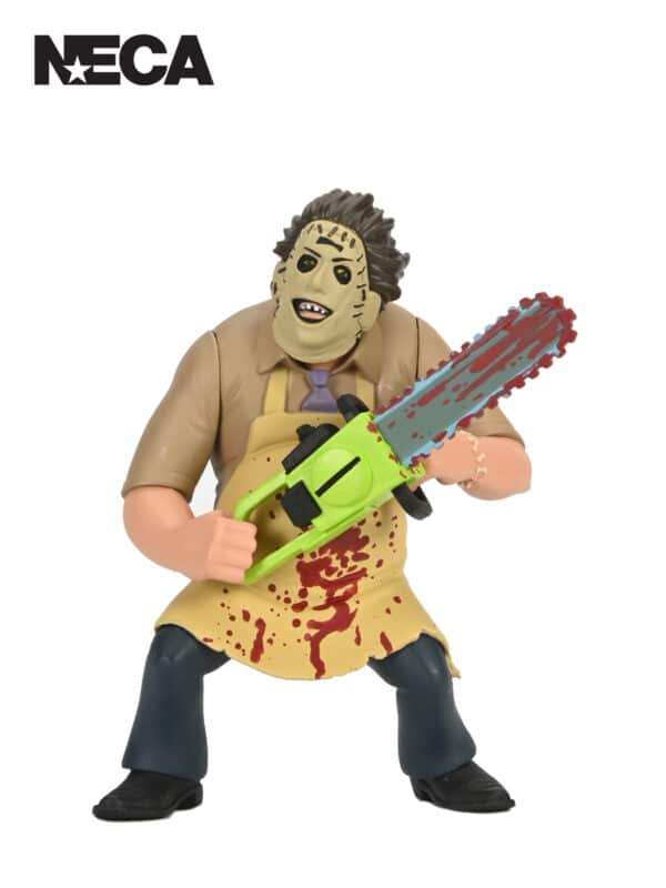 TEXAS CHAINSAW MASSACRE – TOONY TERRORS 50TH ANNIV. LEATHERFACE (BLOODY) – 6″ SCALE ACTION FIGURE