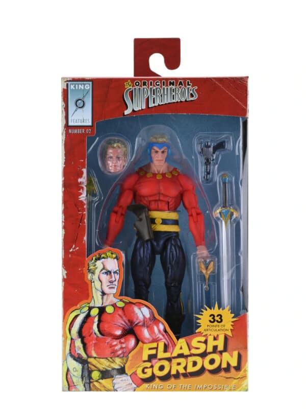 FLASH GORDON KING FEATURES 7″ SCALE ACTION FIGURE