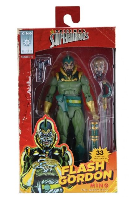 FLASH GORDON – MING THE MERCILESS KING 7″ ACTION FIGURE
