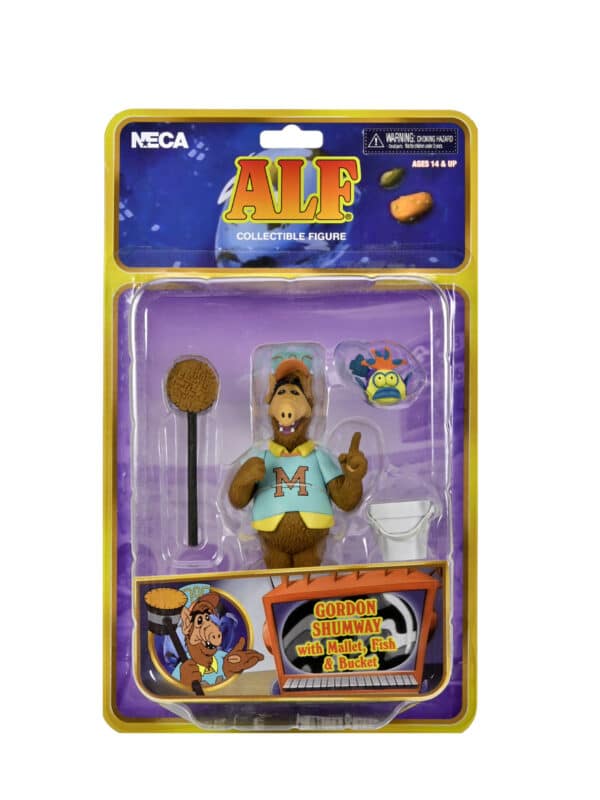 ALF TOONY CLASSIC BASEBALL 6″ ACTION FIGURE, NECA