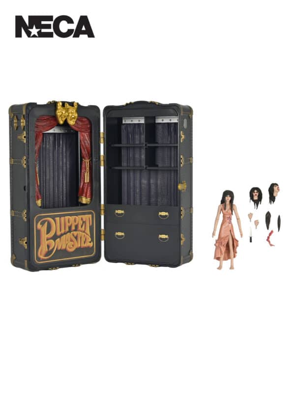 PUPPET MASTER LEECH WOMAN AND TOULON’S PUPPET CASE 7″ ACTION FIGURE 2 PK