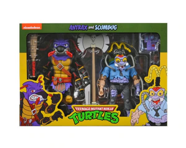 TMNT ANTRAX & SCUMBUG 2 PACK 7″ SCALE ACTION FIGURES