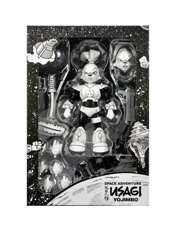 SPACE USAGI YOJIMBO BLACK & WHITE – 7″ SCALE ACTION FIGURE