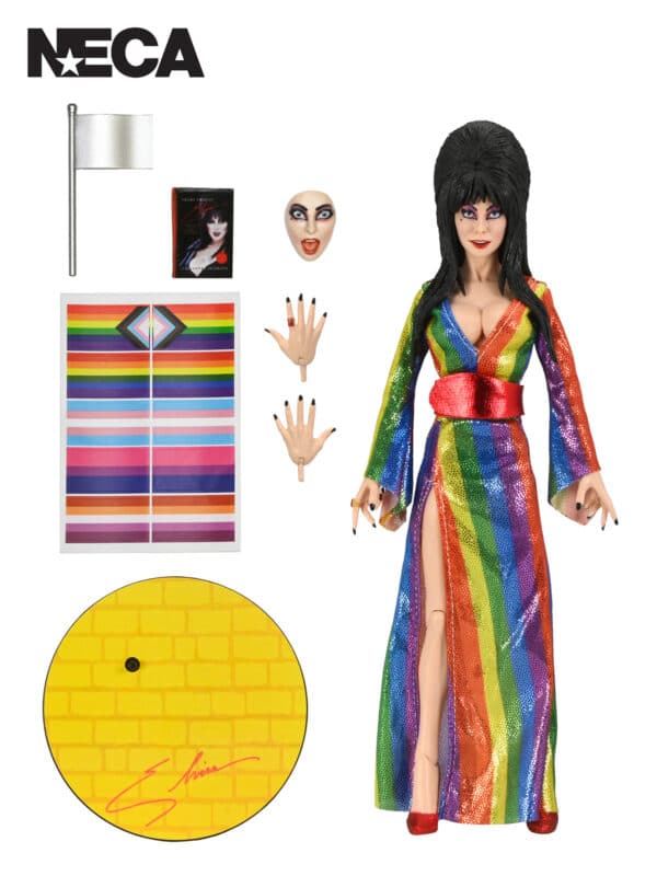 ELVIRA – OVER THE RAINBOW 8″ CLOTHED FIGURE