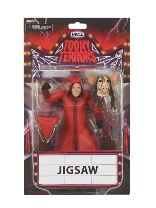 SAW – TOONY TERRORS JIGSAW KILLER (RED ROBE) 6″ SCALE ACTION FIGURE