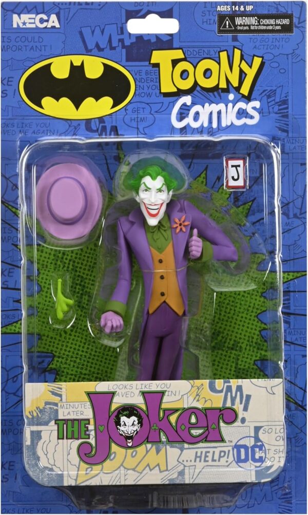THE JOKER – DC COMICS CLASSIC COMICS TOONY 6″ SCALE ACTION FIGURE