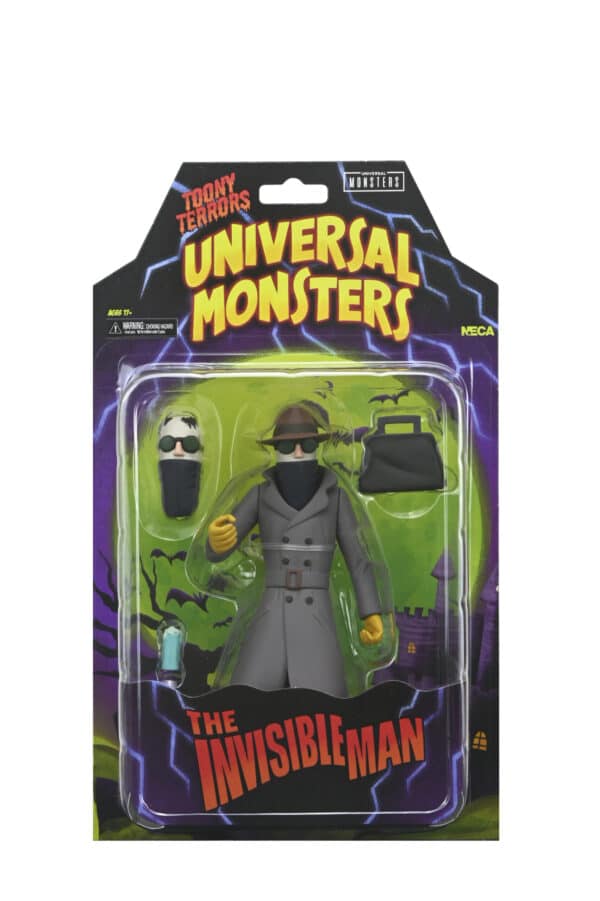 INVISIBLE MAN X UNIVERSAL MONSTERS – TOONY TERRORS 6″ SCALE ACTION FIGURE
