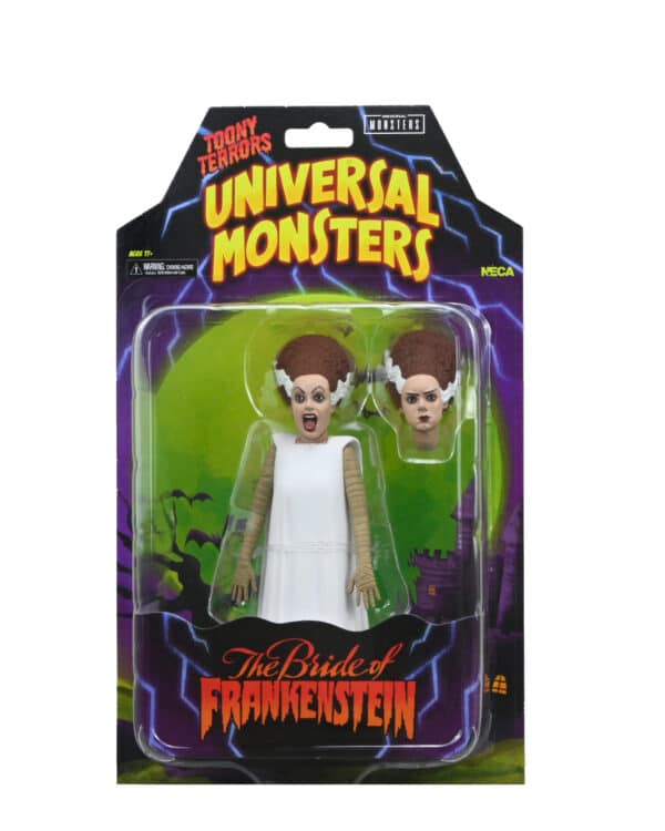 BRIDE OF FRANKENSTEIN X UNIVERSAL MONSTERS TOONY TERRORS 6″ SCALE ACTION FIGURE