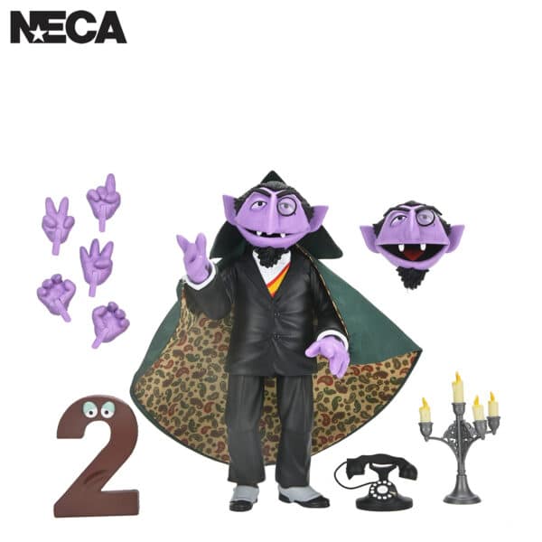 SESAME STREET – ULTIMATE THE COUNT 7″ SCALE ACTION FIGURE