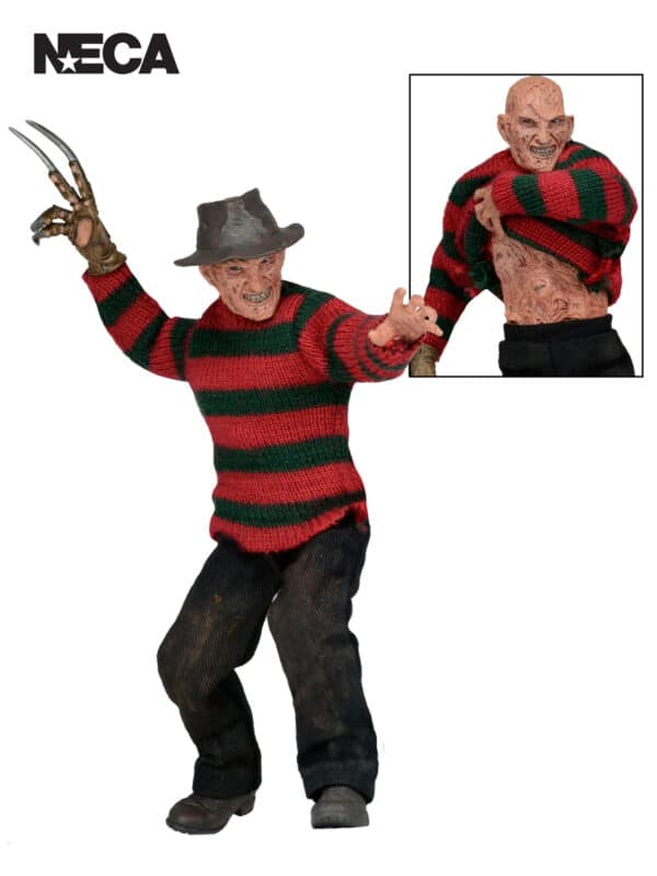 NIGHTMARE ON ELM STREET – DREAM WARRIORS FREDDY – 8″ CLOTHED FIGURE