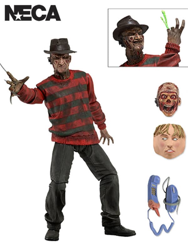 NIGHTMARE ON ELM STREET ULTIMATE FREDDY 30TH ANNIVERSARY – 7″ SCALE ACTION FIGURE
