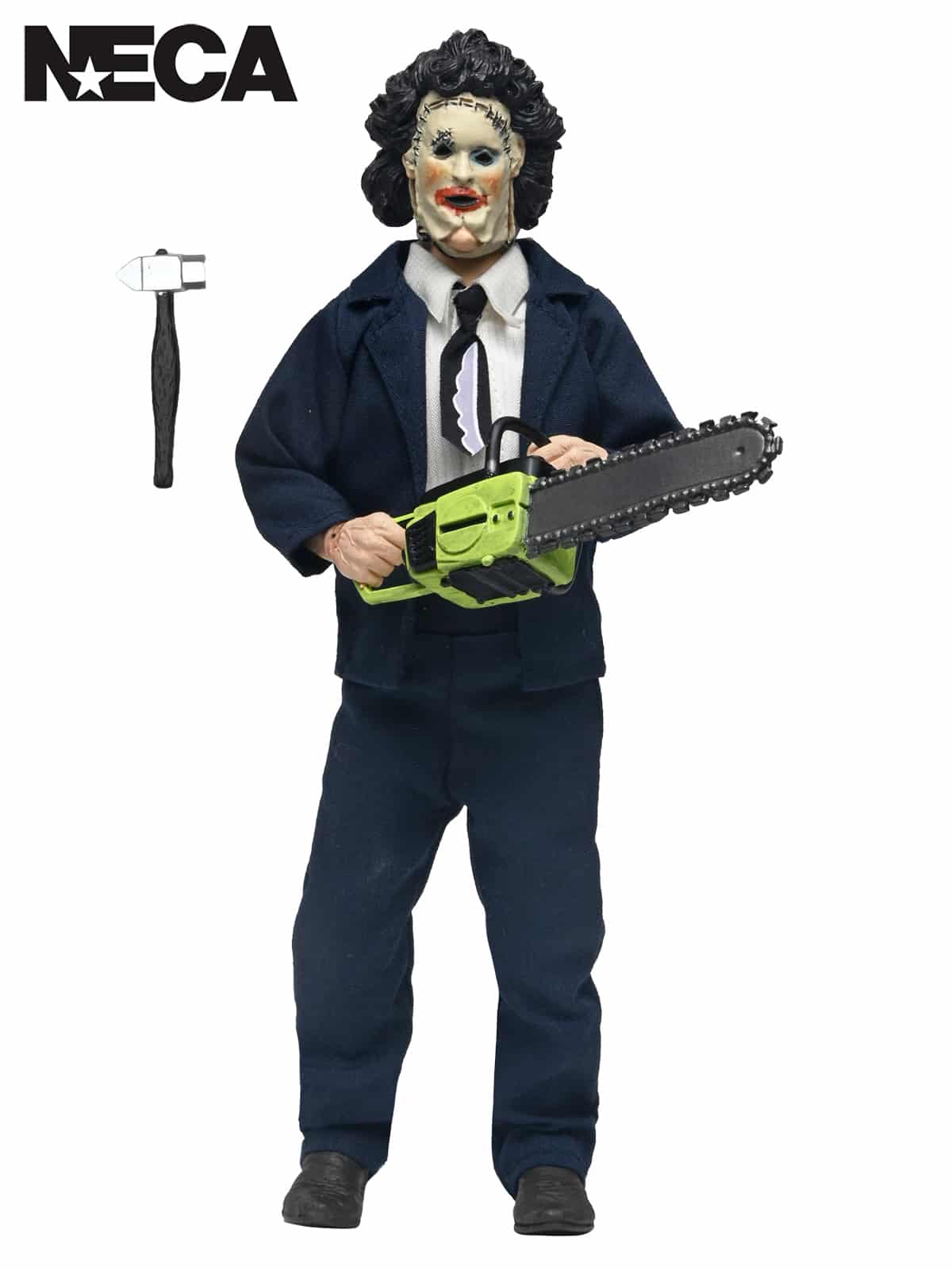 TEXAS CHAINSAW MASSACRE – LEATHERFACE (PRETTY WOMAN MASK) 50TH ANNIVERSARY 8″ CLOTHED ACTION FIGURE