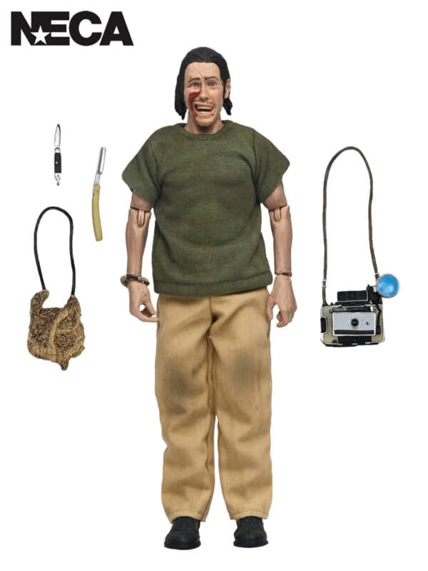 TEXAS CHAINSAW MASSACRE – THE HITCHHIKER 50TH ANNIVERSARY 8″ CLOTHED ACTION FIGURE