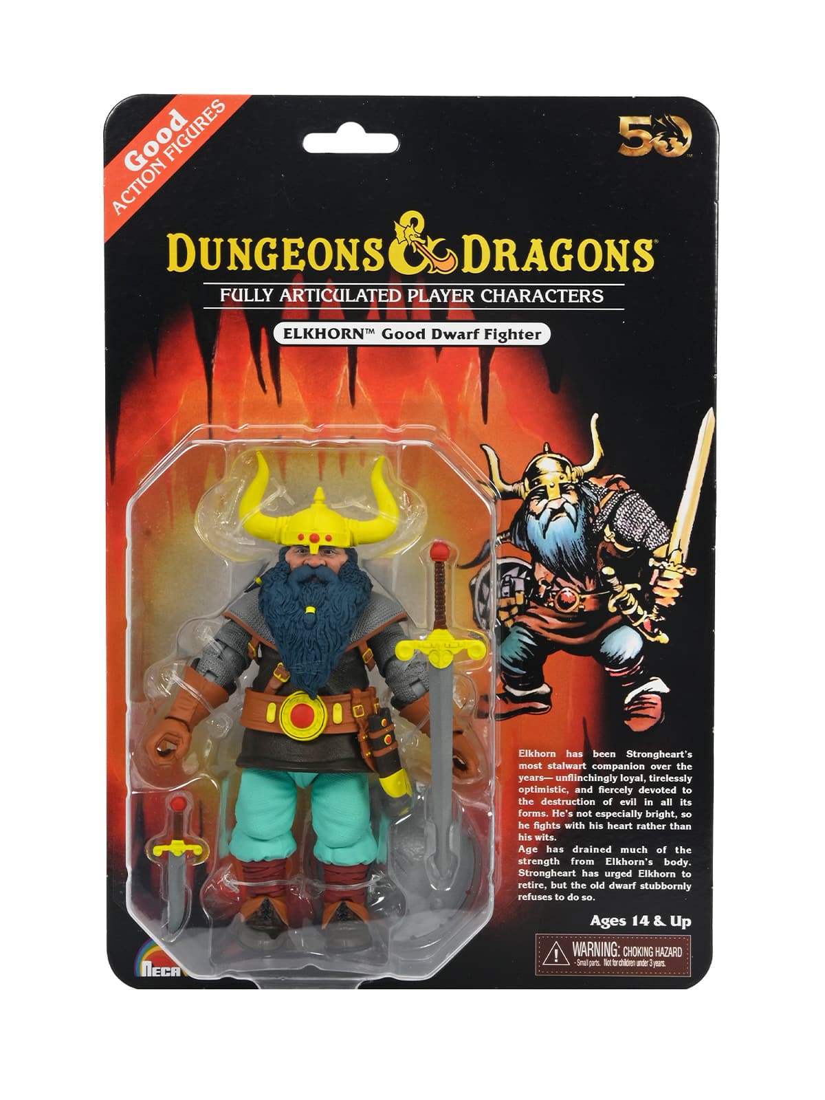 DUNGEONS & DRAGONS – ELKHORN 50TH ANNIVERSARY 7″ SCALE ACTION FIGURE