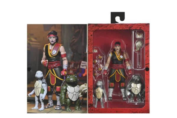 TMNT THE LAST RONIN – THE LOST YEARS CASEY MARIE WITH BABY ODYN & UNO – 7″ SCALE ACTION FIGURE