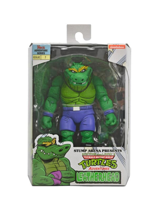 TMNT STUMP WRESTLING LEATHERHEAD (ARCHIE COMICS) 7″ SCALE ACTION FIGURE