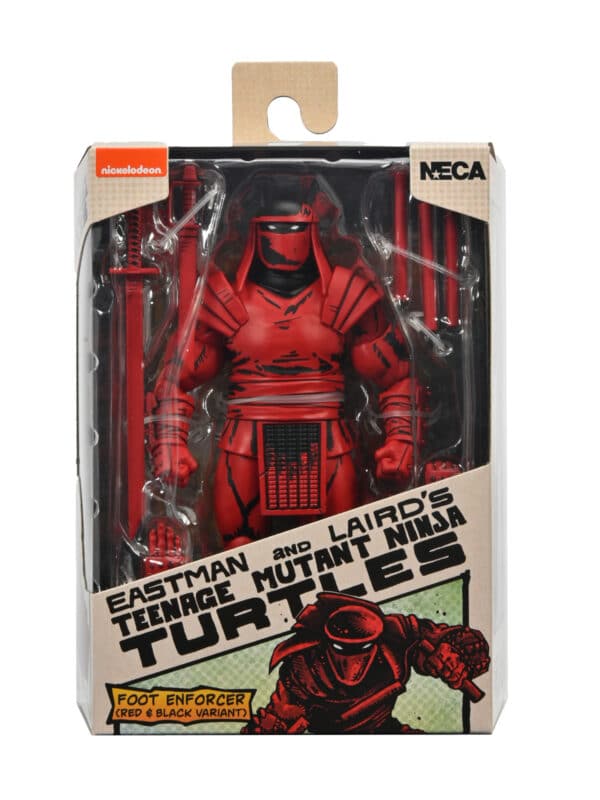 TMNT RED AND BLACK FOOT ENFORCER (MIRAGE COMICS) 7″ SCALE ACTION FIGURE