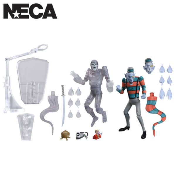 TMNT (CARTOON) CREEPY EDDIE & SHIBANO-SAMA 2-PACK – 7″ SCALE ACTION FIGURES