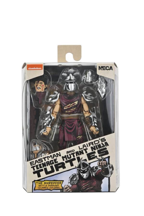 TMNT BATTLE DAMAGED SHREDDER (MIRAGE COMICS) – 7″ SCALE ACTION FIGURE