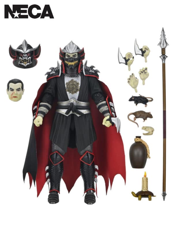 TMNT X UNIVERSAL MONSTERS – SHREDDER AS DRACULA (CLASSIC COLORS) 7″ SCALE ACTION FIGURE