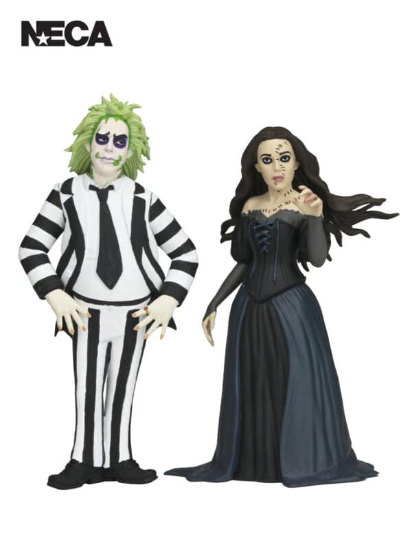 BEETLEJUICE BEETLEJUICE – TOONY TERRORS BEETLEJUICE & DELORES 2 PACK – 6″ SCALE ACTION FIGURES