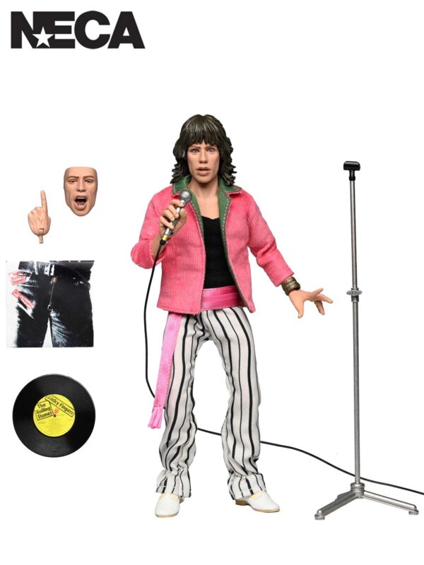 THE ROLLING STONES – MICK JAGGER (1975) 8″ CLOTHED ACTION FIGURE